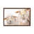 Toile avec cadre en bois brun classique n'est pas disponible