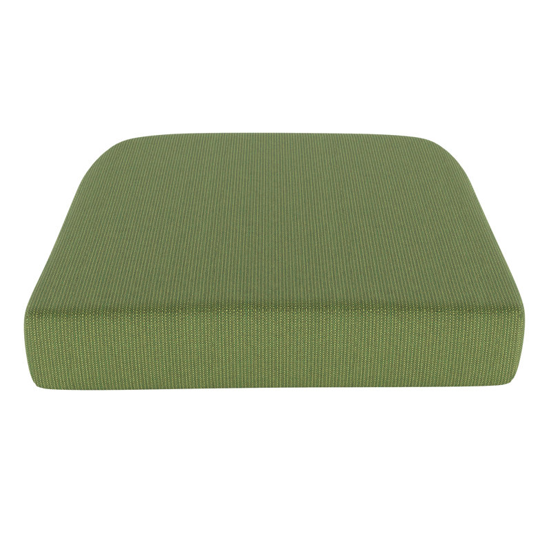 Dining ChairSeat Pad Replacement Cushion – 19L x 19W x 2.5D, Spectrum Cilantro Sunbrella® Plainweave