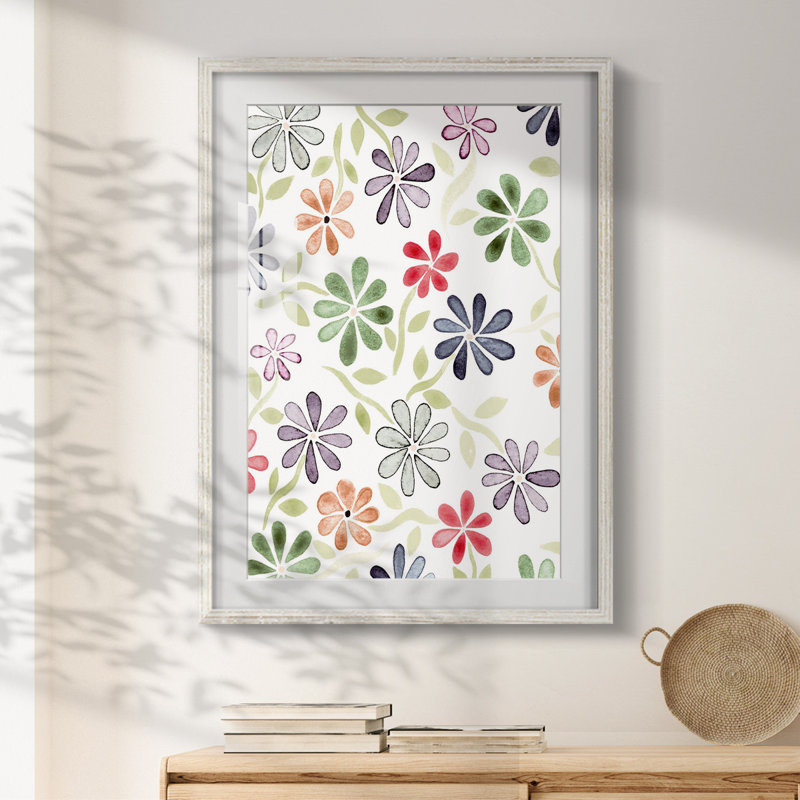 Mute Earth Layers I - Toile tendue avec châssis, H 19,5 po x l 16,5 po, Blanc