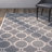 Arneshia Geometric Anthracite/Beige Area Rug-20794284