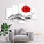 Japan In The Mountains And Sun - 5 Piece No Frame Print on Canvas-1816512968