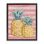 Cadre flottant ananas tropical brossé, design par Paul Brent-439650031-439650028