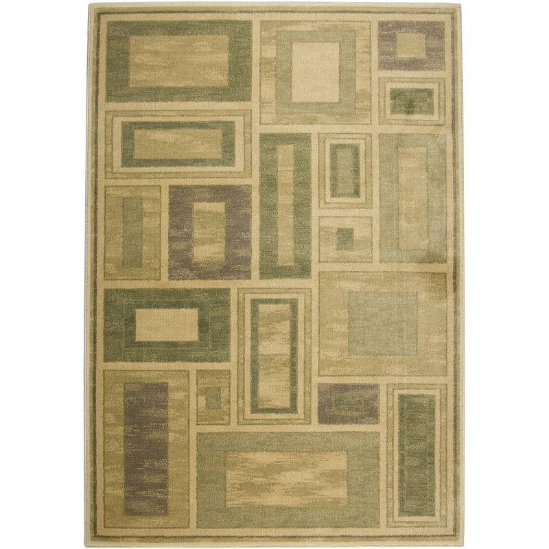 Abstract Indoor Rug, 1'8" x 2'6"