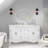 Aafreen 58'' Double Bathroom Vanity with Marble Top