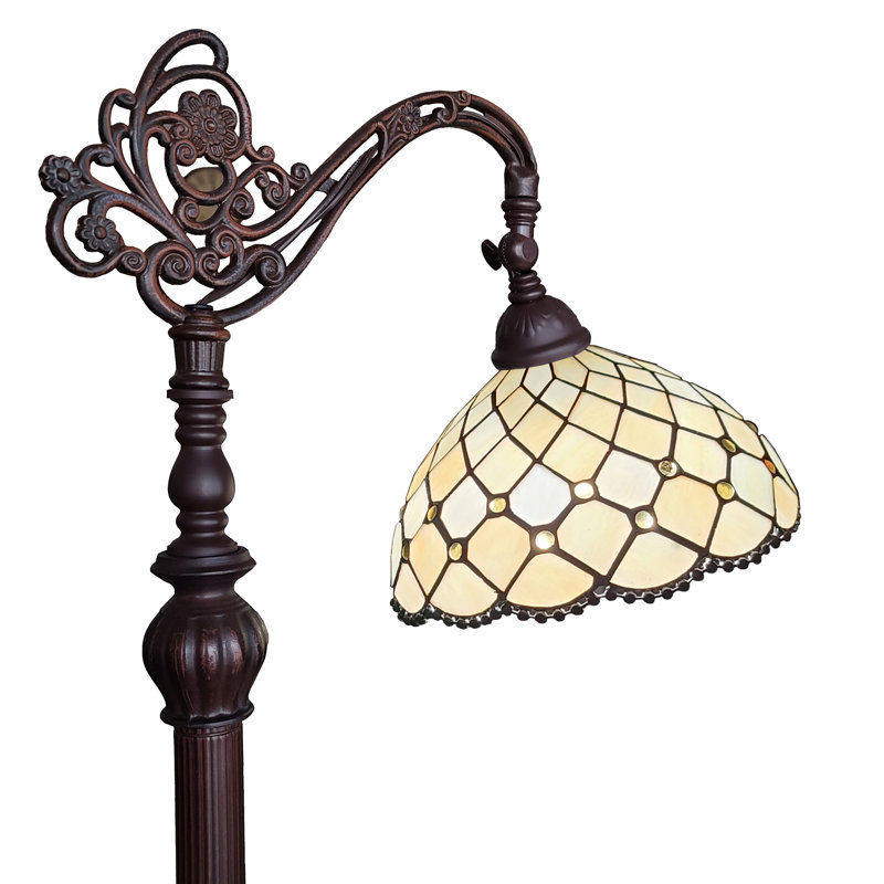 Lampe sur pied en arche 62" Obyrne