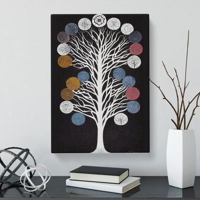 Contemporary Tree Vol.3 - Wrapped Canvas