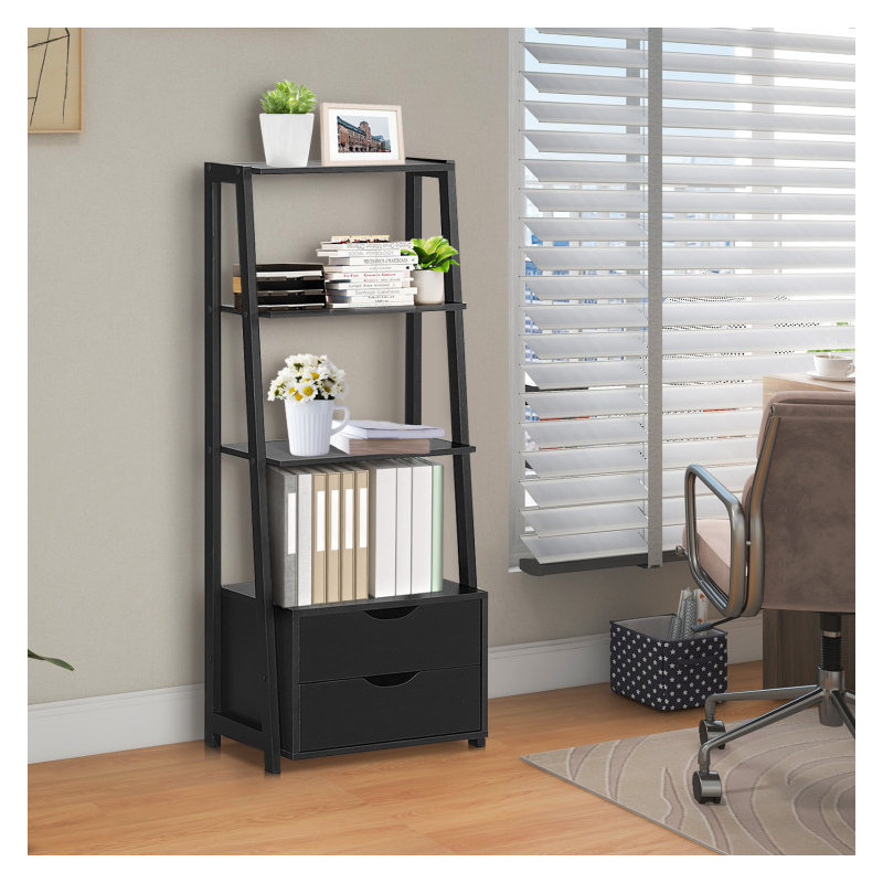 Amalda Ladder Storage Bookcase