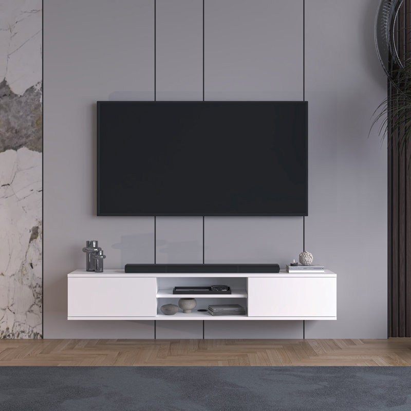 Meuble télé Doris, Blanc