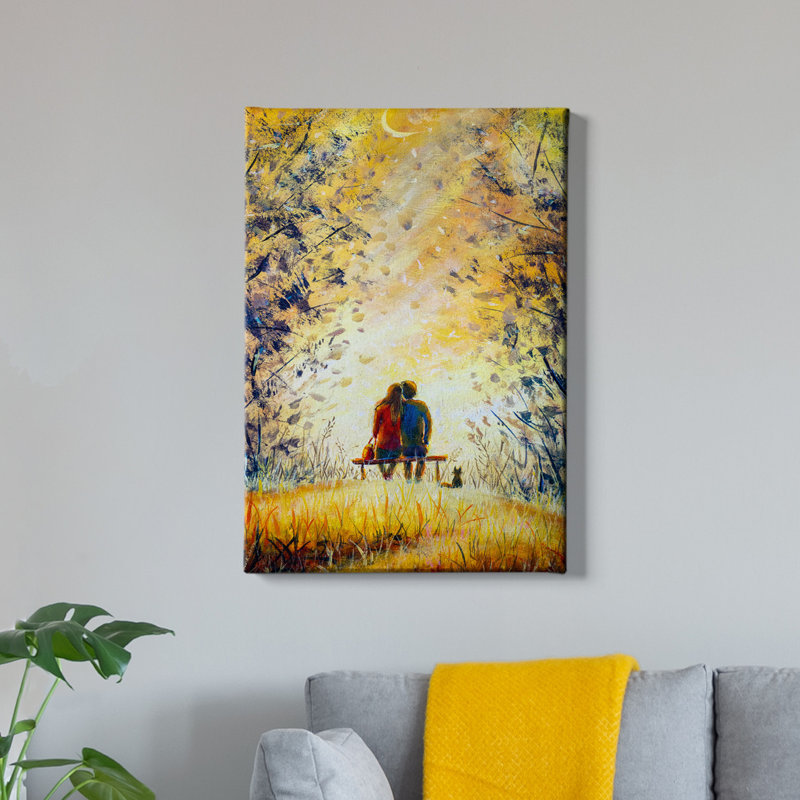 Peinture sur toile tendue
