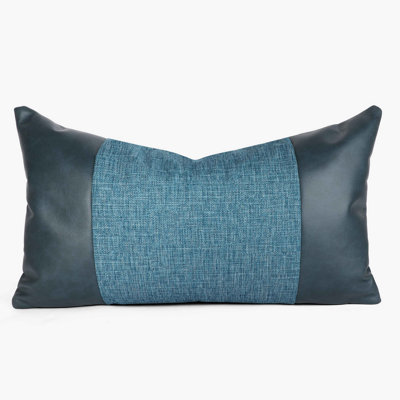 Housse et insert de coussin rectangulaire lombaire