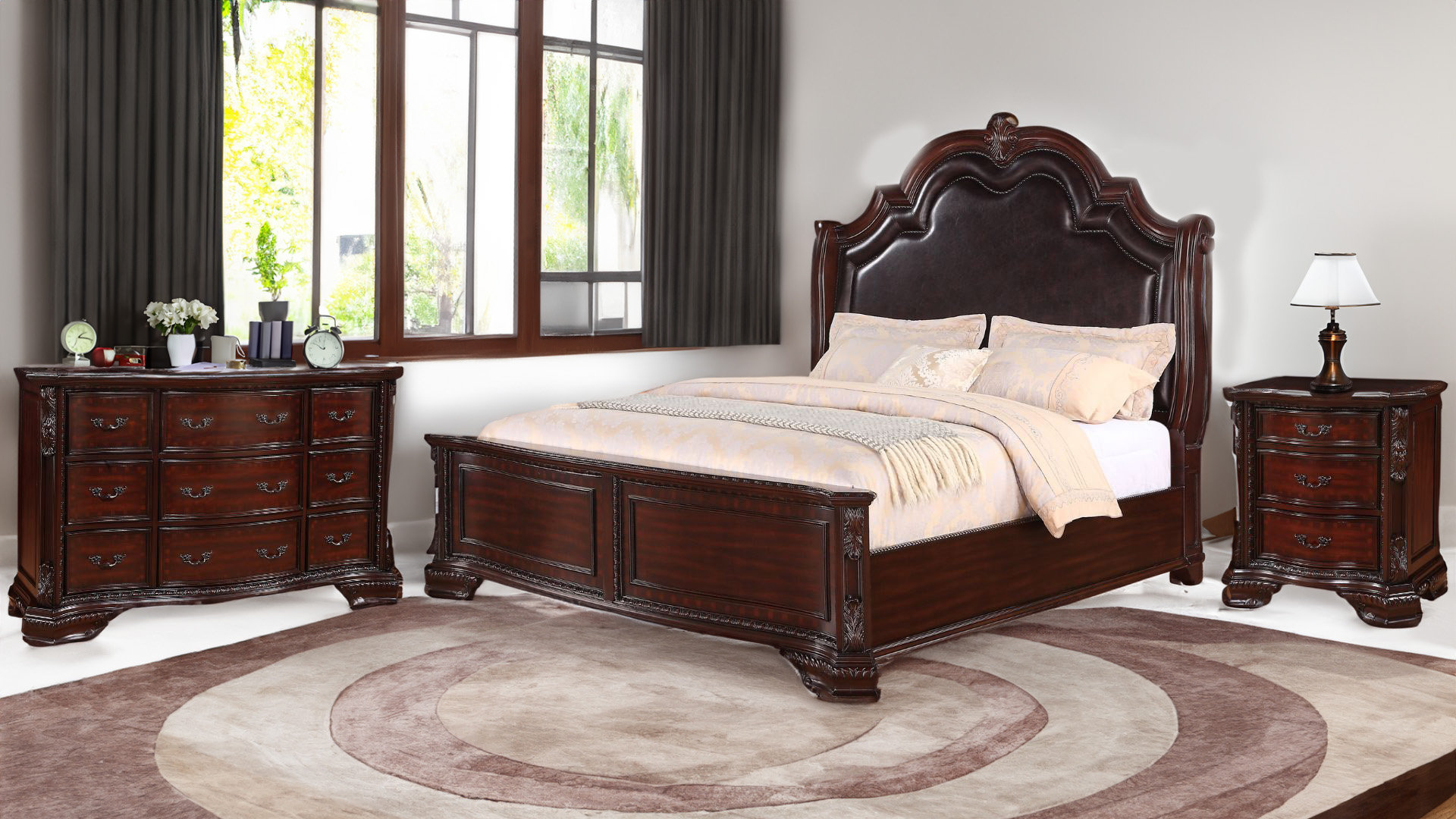 Astoria Grand Isidora Upholstered Standard 3 Piece Bedroom Set Wayfair