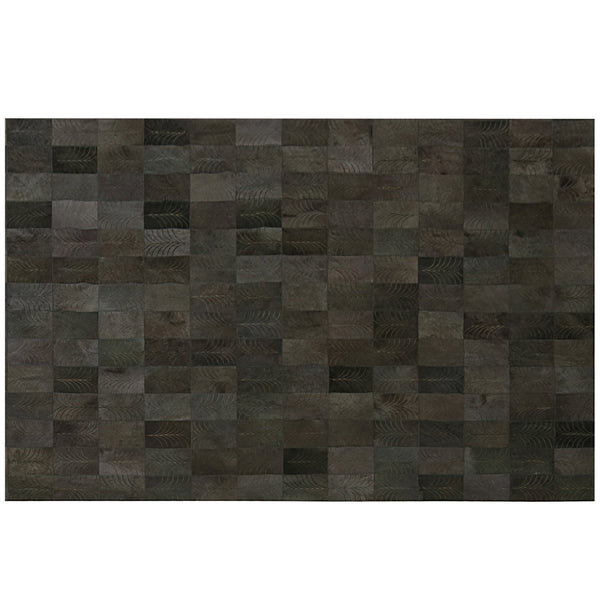Art Hide Cowhide Area Rug in Gray, Rectangle 6'7" x 9'8"