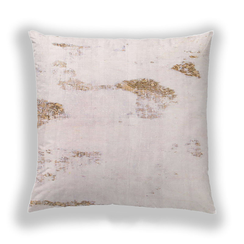 Coussin décoratif abstrait 1091, Microsuède