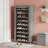 9-Tier Shoe Rack with Dustproof Cover, Freestanding Tall Storage Organizer – Gray