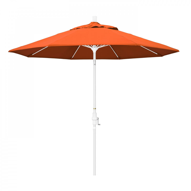 Parasol de marché 9 pi Roverta, Toile Sunbrella® Melon