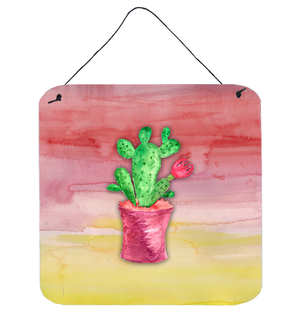 Handmade Boho Plants & Flowers Wall Decor on Metal East Urban Home