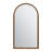 Beyanka 20"W Arched Surface Mount Medicine Cabinet In Walnut-1356698286