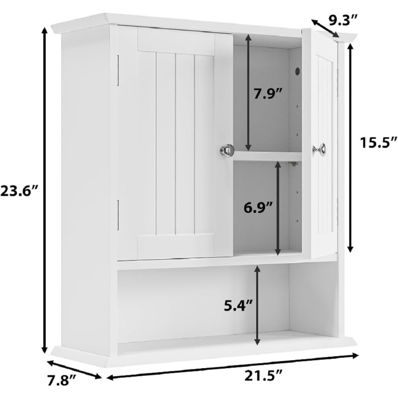WALL-MOUNT CABINET FOR BATHROOMS