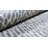 Ink Blot Wool Area Rug in Black/Gray-113728067