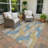 Machine Washable Indoor/Outdoor Lockway ACN2422 Mid-Century Modern Rug-218126117