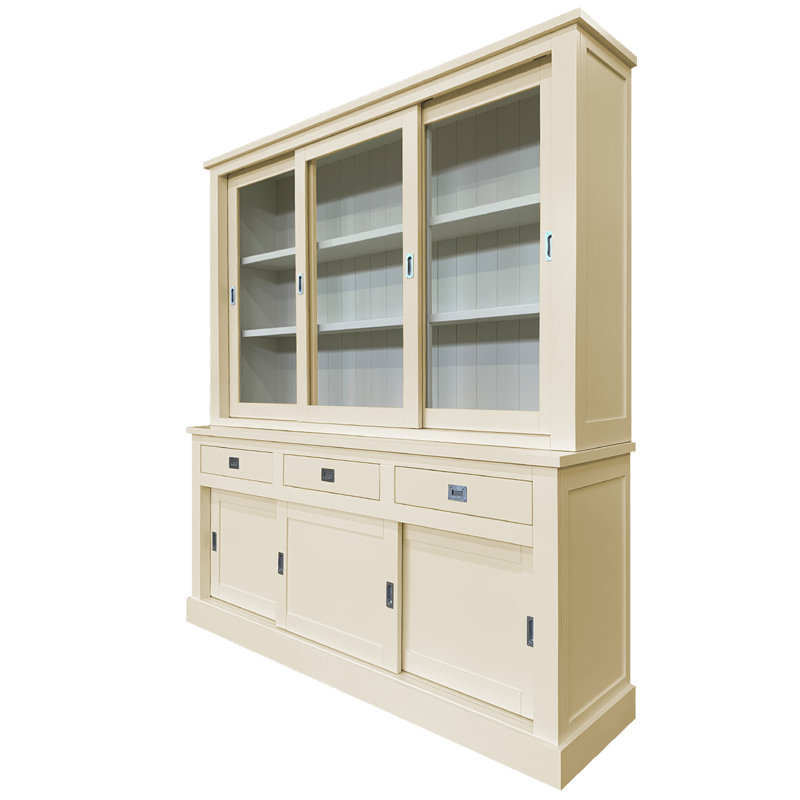 Lemire Display Cabinet, Cream