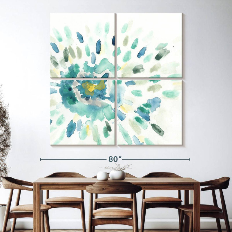 Avery Starburst Floral I, H 74 po x l 74 po