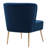 Tru 25" Wide Quilted Velvet Side Chair with Gold Legs-914813806