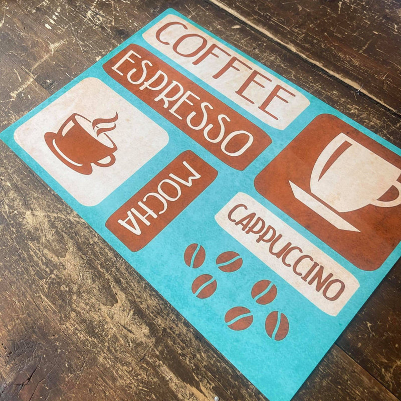 Food & Beverage Wall Decor on Metal, 28cm H x 40cm W