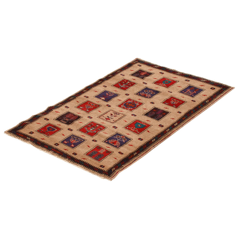 Tapis brun clair 3 pi 1 po x 4 pi 10 po Torben