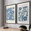 Vintage Floral LVI - Impression Giclée sur cadre - ensemble de 2-1376229746-1376229749