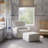 Crawford Gliding Ottoman In Eco-Weave Fabric | Water Repellent & Stain Resistant
