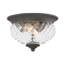 Plantation 2-Light Outdoor Flush Mount