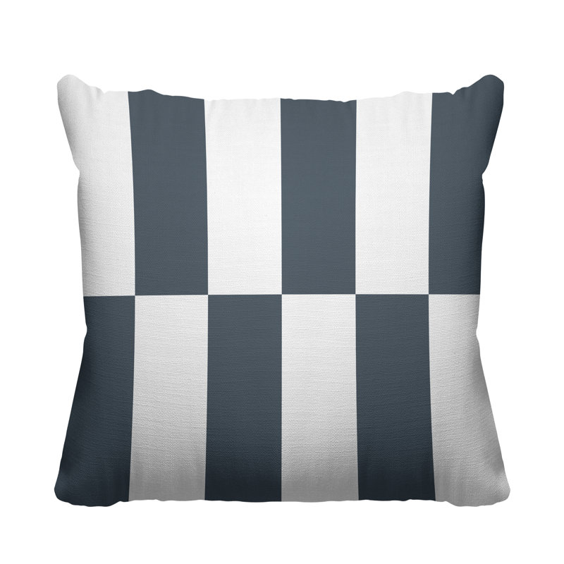 Coussin Luella, gris, 19 po x 19 po, Carré