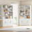 Kirklyn 73" H Standard Storage Bookcase with Doors and 8 Open Shelves, Modern Wood Organizer-101055692