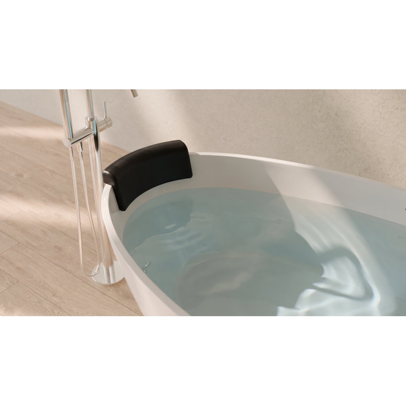 Badeloft Freestanding Bath Pillow KS-01-BLK in Black