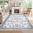 Washable Rugs Non Slip Area Rugs for Bedroom,Farmhouse Floral Carpets for Hallway,Dining Room,Bathroom,Nursery-82172140-82172130