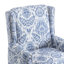 Ameiah 74 cm W Upholstered Wing Back Manual Push Back Recliner with Naihead Trims-536697449