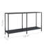 Hekkel Glass Top Console Table-1243905299