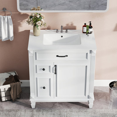 Ensemble de meuble-lavabo simple 30 po avec comptoir