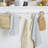 Martha Stewart Check Printed Kitchen Towel Set 2-Pack Set 16"X28", Green/White/Blue