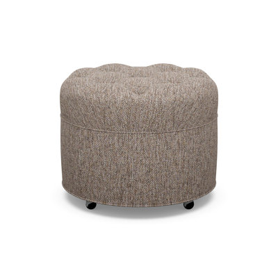 Round Tufted Ottoman