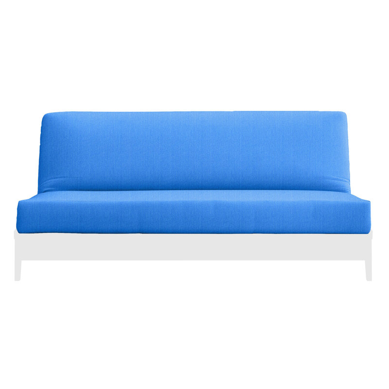 Housse de futon 100% coton, Grand lit, Coton bleu Air Force