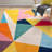  Well Woven Modern Geometric Triangle Multi Color Washable Area Rug-81387660