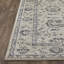 Tapis oriental en polypropylène tissé à la main en crème / gris-1141223332