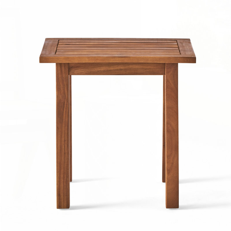 Table d'appoint en bois d'acacia, Teck