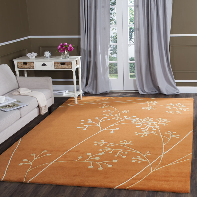 Soho Hand Tufted Wool Floral Rug