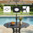 5-piece Outdoor Patio Dining Set With Chairs And Round Metal Table, Sturdy Metal Frame For Garden, Patio & Backyard