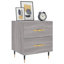 Rydal 40cm W Iron Bedside Table-1491900755-1491900765
