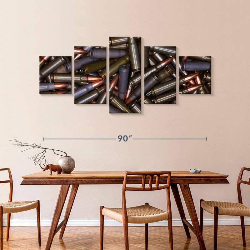 Cartridges, 42" H x 92" W