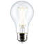 8 watts A19 DEL à culot moyen transparent 120 volts - Basics by Wayfair ™-106591568